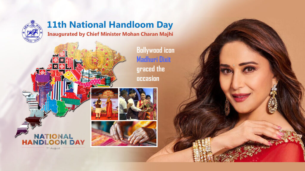 Odisha Showcases Handloom Legacy with Star-Studded EKTA Launch Featuring Madhuri Dixit